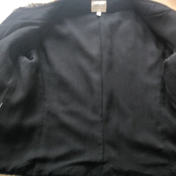 Armani Collezioni Tweed Blazer Jacket - Picture 8 of 8